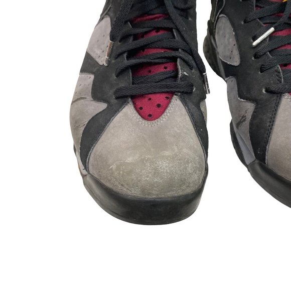 2011 Nike Air Jordan Retro VII 7 Bordeaux 304775-003 Men's US‎ Size 13 - Picture 5 of 16